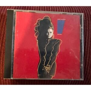 Janet Jackson Control CD 1986 A&M Records CD 3905 Pop R&B Nasty Classic Album